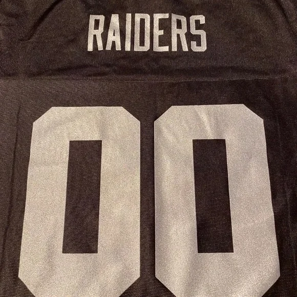 NEW Womens Authentic NFL Las Vegas Raiders Home Jersey Size Large - Picture 4 of 4